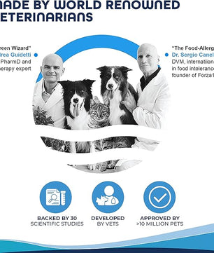 Forza10 Actiwet Dermo Wet Dog Food, Omega 3 Canned Dog Food Sensitive Skin Health, Dry Skin Fur Loss, 3.5 oz, Fish Flavor, Adult Dogs (32 Pack)