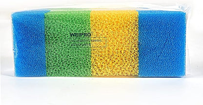Fish Tank Filter Sponges, 3 Coarse Grades, Aquarium Filter Foams for TC-2000C Internal Filter(TC2000C-S)