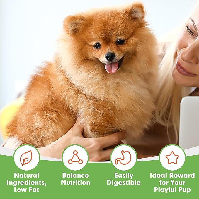 MON2SUN Rawhide Free Dog Treats Chicken Wrapped Cod Sticks for Small Dogs Healthy Training Treats Soft Snacks (31.75 Ounce -Pack of 1)