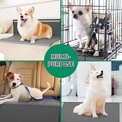 Boscute Charcoal Super Absorbency Puppy Pads, Activated Carbon Odor-Control XL 28"x34" Leak-Proof Pet Training Pee Pads, Disposable Potty Pads for Dogs Cats, Rabbits 100Counts