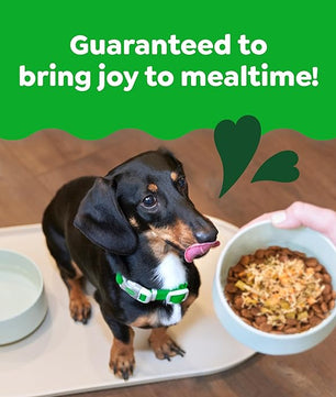 Greenies Smart Topper High Protein Wet Mix-in for Dogs, Chicken, Green Beans & Sweet Potatoes Recipe in Vitabroth Broth - Bone Broth + Vitamins E & B1, 10 Count