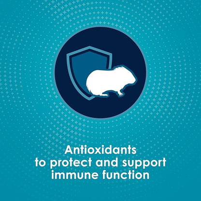 Kaytee Forti-Diet Pro Health Nourish+Protect Guinea Pig Food, Comprehensive Nutrition Backed by Science, Digestive Health, Immune Support, 20 pounds