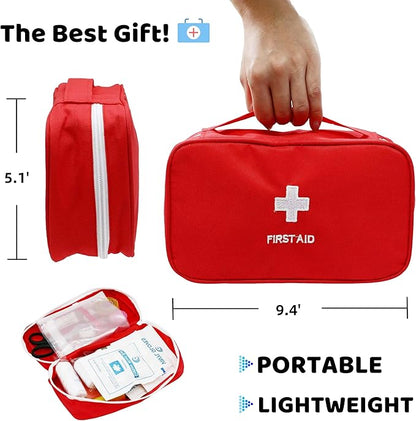 Pet Emergency Kit - Pet First Aid Kit for Dogs and Cats, Dog Camping Essentials, Dog Travel Accessories, Ideal for Home, Travel, Camping, and Hiking