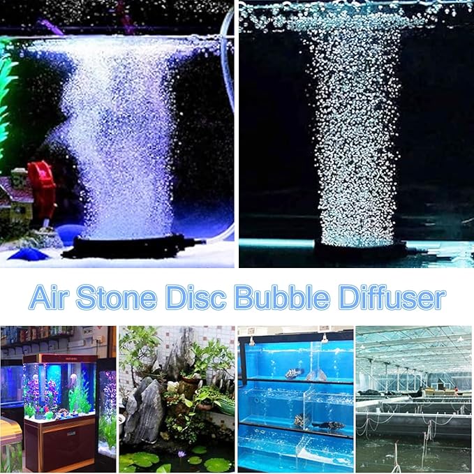 kathson Air Stone Disc Bubble Diffuser