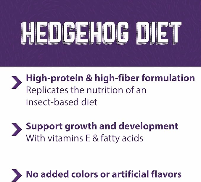 Mazuri | Nutritionally Complete Hedgehog Food | 8 Ounce (8 oz) Bag