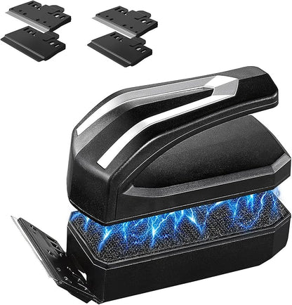 Carefree Fish Aquarium Super Powerful Magnetic Cleaner Glass Fish Tank Magnet Brush with 4 Algae Scrapers Floating L+(Plus)