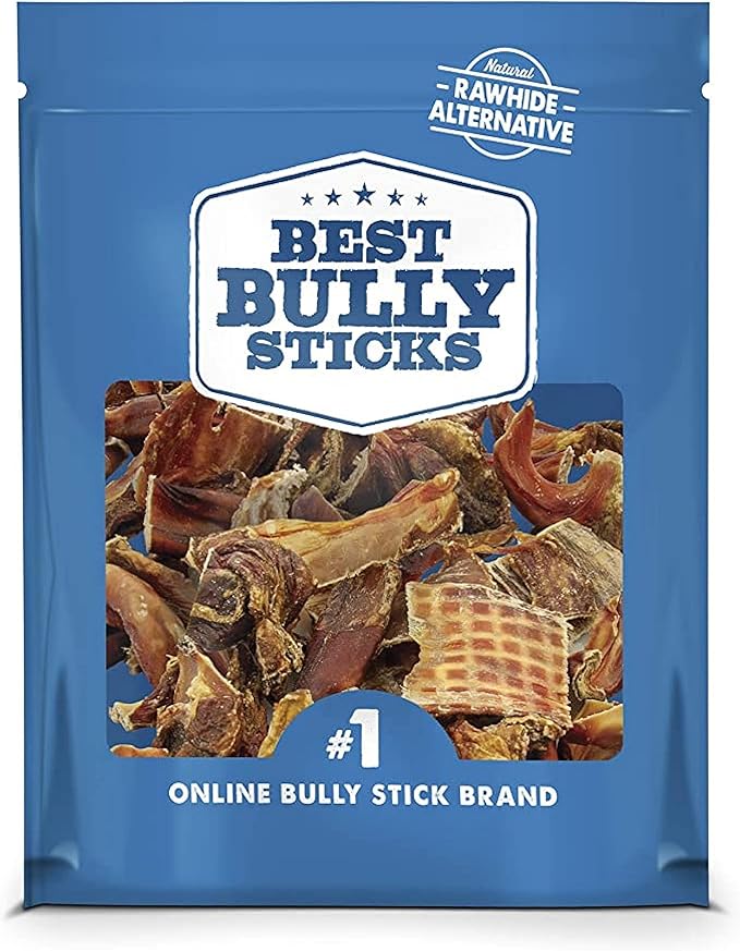 Best Bully Sticks Joint Jerky Gullet Bites - 1.5 lb (Pack of 1) - All-Natural Beef Snack