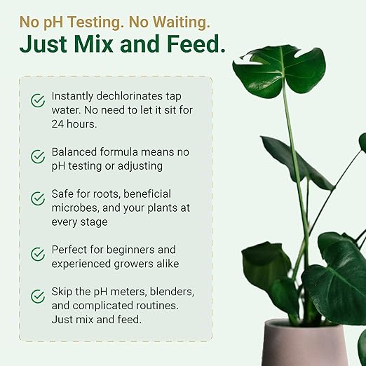 1 Gallon Gold Leaf All-in-One Liquid Fertilizer – pH Balanced, Instantly Dechlorinates, No Additives Needed – for Soil, Hydroponics & Coco – Bigger Blooms, Higher Yields, Complete Plant Nutrition