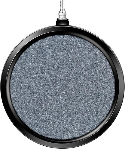 VIVOSUN Air Stones Disc 5 x 5 Inch with Shell for Aquarium, Fish Tank and Hydroponics Air Pump
