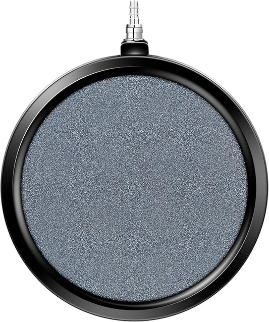VIVOSUN Air Stones Disc 5 x 5 Inch with Shell for Aquarium, Fish Tank and Hydroponics Air Pump