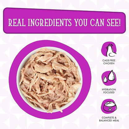 Weruva Dogs in The Kitchen, Love Me Tender with Chicken Breast Au Jus Dog Food, 10oz Can (Pack of 12)