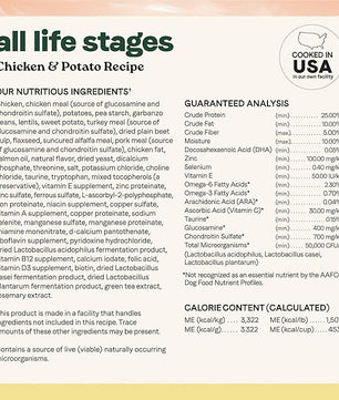Canidae All Life Stages Real Chicken & Potato Recipe – High Protein and Grain-Free Premium Dry Dog Food for All Ages, Breeds, and Sizes– 24 lbs.
