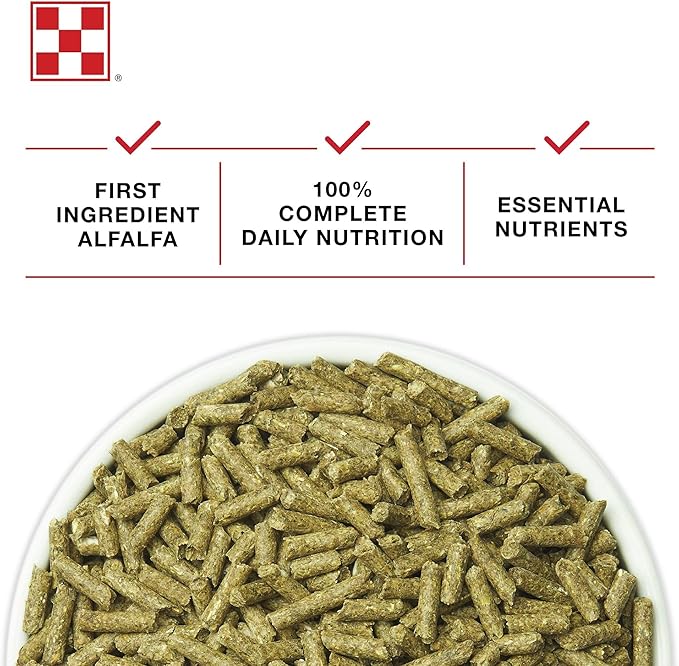 Purina | Rabbit Food Complete Pellets | 50 Pound (50 lb) Bag