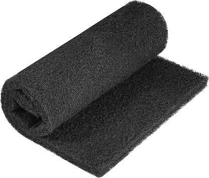 AQUANEAT Aquarium Activated Carbon Filter Media Pad for Fish Tank Pond Canister Filter (10.5" x 18")