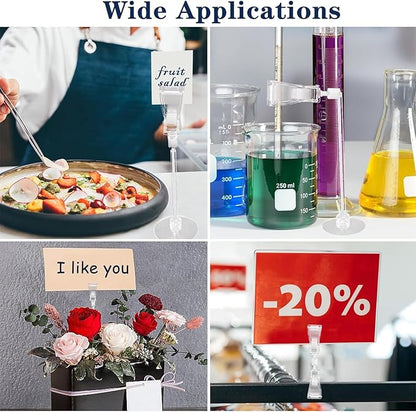 6 Pack Aquarium Suction Cups with Clips - Air Pump Accessories for Fish Tank - Mixed Clips