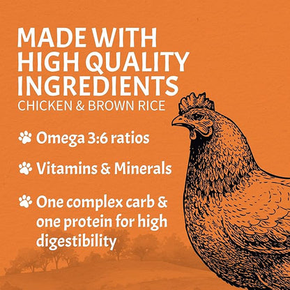 Canine Caviar - Special Needs: Chicken & Brown Rice Alkaline Dry Dog Food, Limited Ingredients, Gluten-Free, Based on Science & Research, Veterinary Alternative Diet (4.4 Pound Bag)