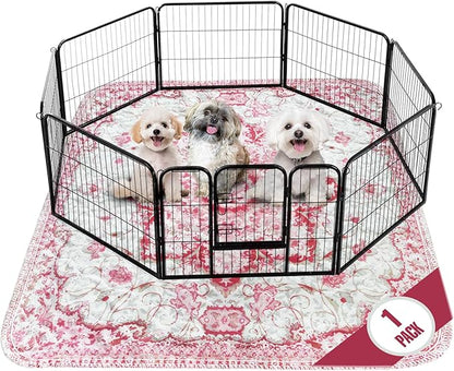 Washable Pee Pads for Dogs - XXL (1 Pack) 6 FT X 6 FT Super Absorbent Reusable Puppy Training Pads - 100% Waterproof, Leak-Proof & Non-Slip Whelping Pads for Pet Housebreaking