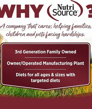 NutriSource Dry Dog Food, Beef and Rice, 4LB