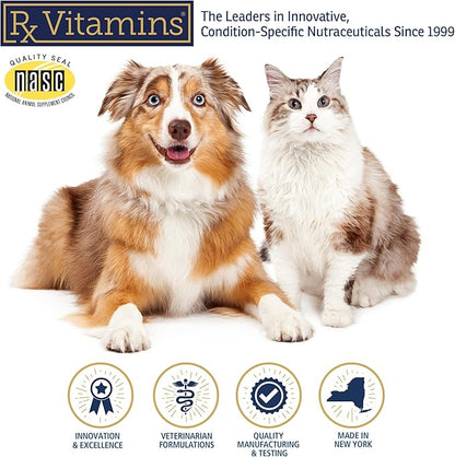 Rx Vitamins Nutritional Support for Dogs & Cats - Nutrient-Filled Food Supplement Powder - Veterinarian Formulated - 9.07 oz Powder