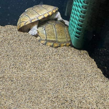 20 lbs Aquarium Sand, 0.6-1.2 mm Aquarium Substrate for Freshwater Fish Tank. Decorative River Rocks Gravel for Fish Tank, Plants Potted, Fire Pits, Candle, Vase and Crafts