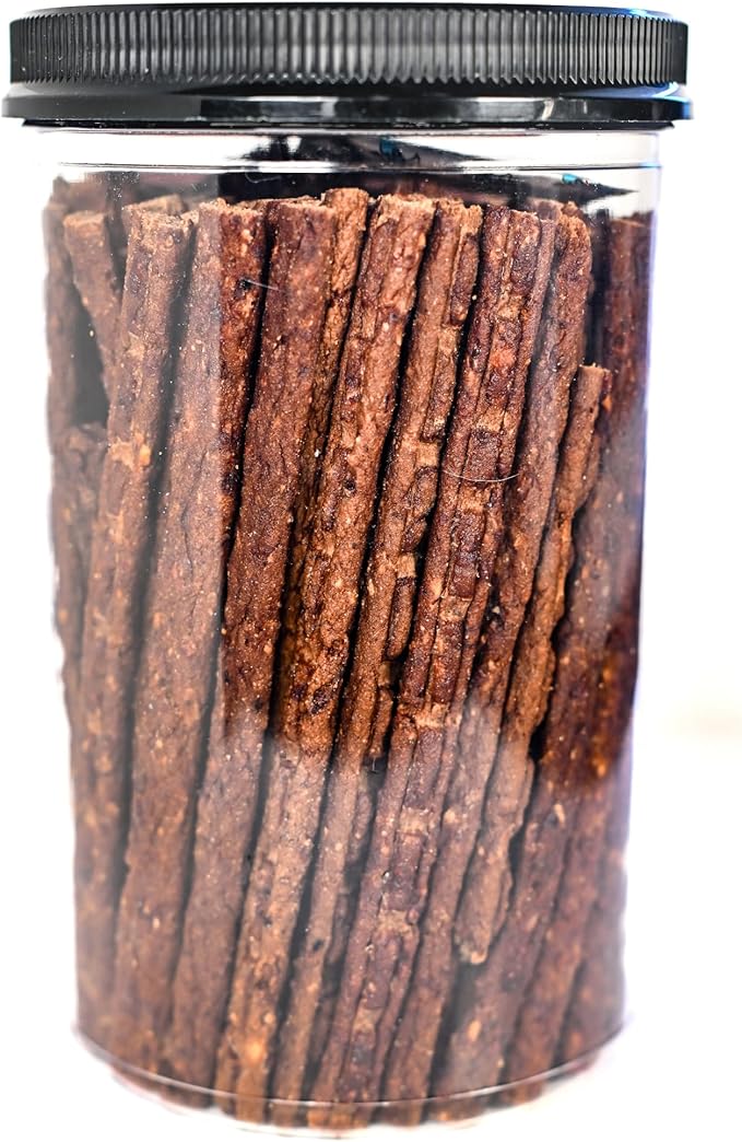 Miss Nelly's Canine Gourmet - Naturally Smoked, USA Made and Sourced - Jerky Dog Treats - Sticks