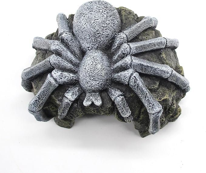 Reptile Rock Cave Hideouts Terrarium Habitat Decor Gecko Tank Accessories for Fish, Reptiles, Amphibians,Frogs, Snakes,Lizards,Shrimps, Spiders and Small Animals Crab