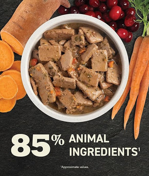 ACANA Premium Chunks in Bone Broth Grain-free Wet Dog Food Poultry Recipe 12.8oz Cans (12 Count)