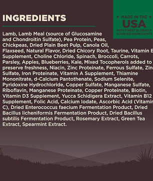 Wellness CORE Dry Dog Food, Grain Free, High Protein, Natural, Lamb Recipe, (22-Pound Bag)