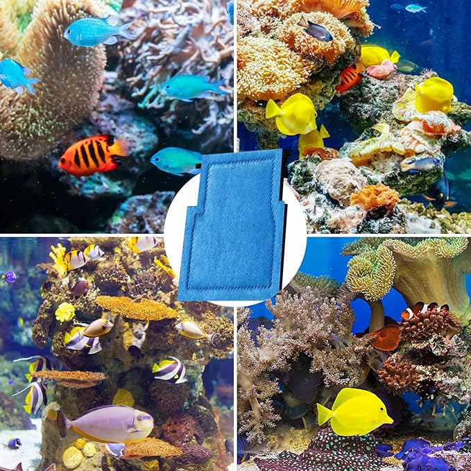 9 Pack Assembled Aquarium Filter Cartridge for Marineland Rite-Size A, Fish Tank Filters Cartridges Fit for Aqua-Tech EZ-Change #1, 5-15 Power Filter and for Marineland Penguin Power Filters 75 & 100