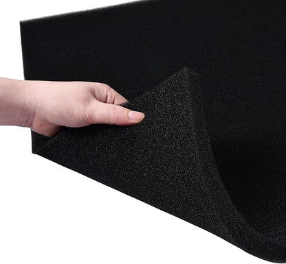 Bio Filter Foam Sponges, 20"x20"x0.8" 50PPI Filter Media Pad,Cut-to-Size Foam for Aquarium Fish Tank