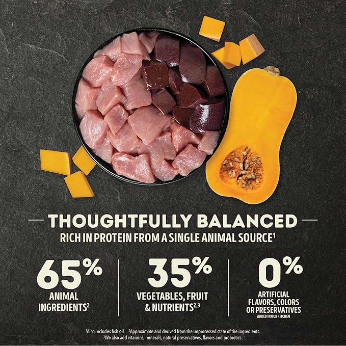 ACANA Singles Limited Ingredient Grain Free High Protein Dry Dog Food Pork & Squash Recipe 4.5lb Bag