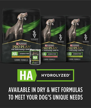 Pro Plan Veterinary Diets Purina HA Hydrolyzed Protein Dog Food Dry Chicken Flavor Formula - 25 lb. Bag