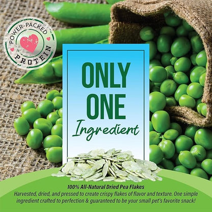 Small Pet Select - Pea Flakes, Treats for Rabbit Bunny, Guinea Pig, Chickens, Bunny, Hamster, and Other Small Pets, 2 lb (Two Pack, 1lb)