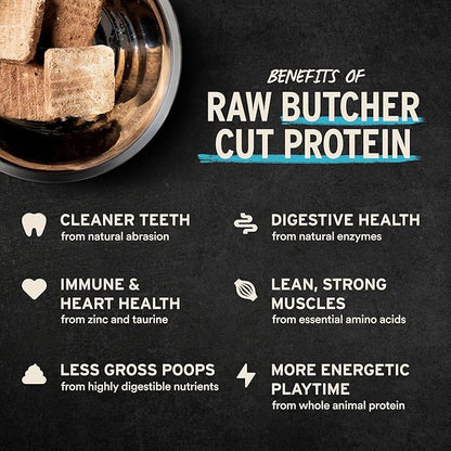 Vital Essentials Freeze Dried Raw Cat Food, Chicken Mini Patties Entree, 15 oz