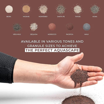 Ultum Nature Systems Controsand Pacifica Gravel (3L) - Small Pebbles for Fish Tank - Planted Aquarium Rocks - Fish Tank Substrate - Aquarium Pebbles - Versatile Fish Tank Stones