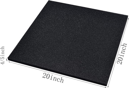 Bio Filter Foam Sponges, 20"x20"x0.8" 50PPI Filter Media Pad,Cut-to-Size Foam for Aquarium Fish Tank