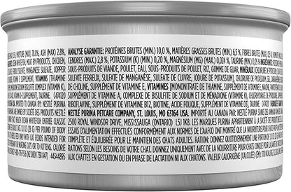 Purina Pro Plan Urinary Tract Cat Food Wet Pate, Urinary Tract Health Ocean Whitefish Entree - (Pack of 24) 3 oz. Pull-Top Cans