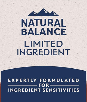 Natural Balance Limited Ingredient Adult Dry Dog Food with Healthy Grains, Beef & Brown Rice Recipe, 4 Pound (Pack of 1)