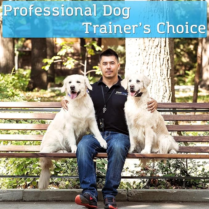 PetSpy Shock Collar for Dogs-Waterproof Dog Shock Collar with Remote Control,Vibration,Electric Shock,Beep-E Collar for Dogs Training,Collar with Remote for 10-140 LBS