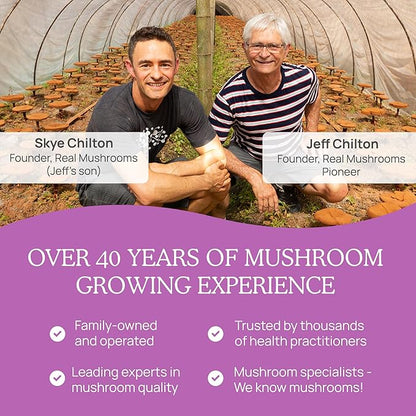 Real Mushrooms Cat Supplement Powder – Organic Mushroom Blend with Antarctic Krill & Ashwagandha – Cat Vitamins for Older Cats or Kittens – 2.65 oz Functional Feline Formula