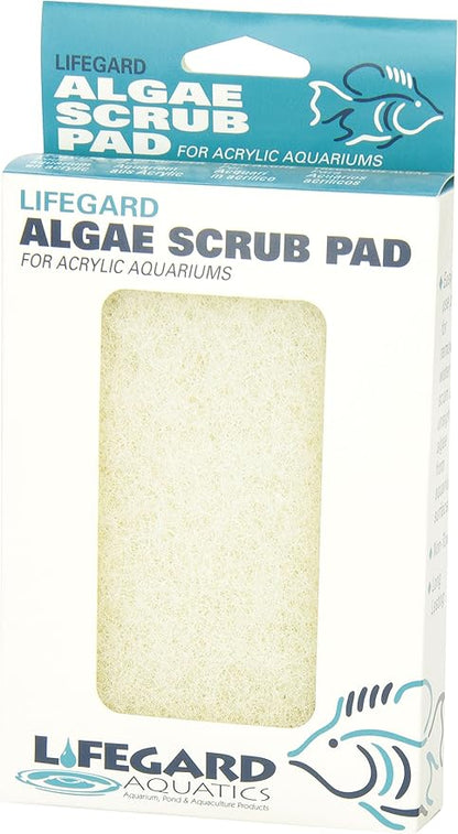 Lifegard Aquatics 4-Inch by 6-Inch White Algae Pad