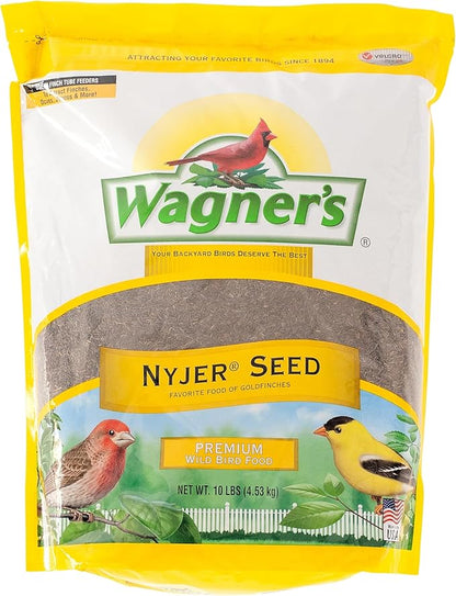 Wagner's 62050 Nyjer Seed Wild Bird Food, 10-Pound Bag
