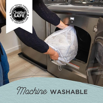 Best Friends by Sheri Calming Shag Cat and Dog Blanket with Non-Skid, Water Resistant Base, Machine Washable, Frost Gray, 60" x 80"