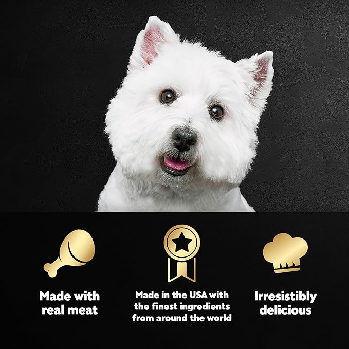 Cesar Wet Dog Food Steak Lovers Variety Pack with Real Meat, 3.5 oz. Trays (24 Count, Pack of 1)