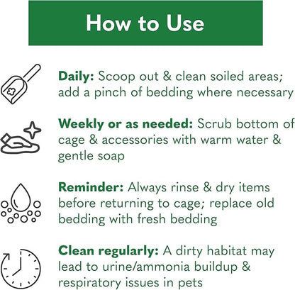 Eco Bedding 99% Dust-Free Paper Bedding for Small Pets and Birds, Eco Natural, 4.5L - Safe, Clean, Ideal Nesting & Burrowing Material for Comfort