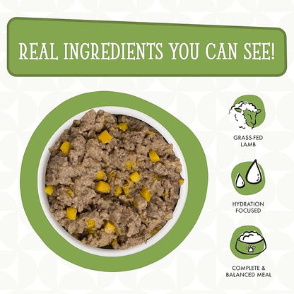 Weruva Dogs in The Kitchen, Lamburgini with Lamb & Pumpkin Au Jus Dog Food, 10oz Can (Pack of 12)