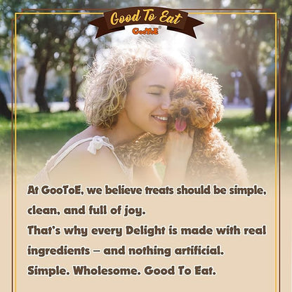 Gootoe Soft Chicken Sticks 1 lb, All Natural, Grain-Free, High-Protein, Healthy & Easily Digestible, Soft Texture, Resealable