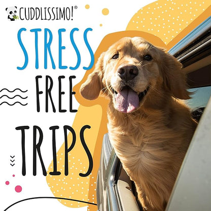 Pet Sling Carrier - Carefully Sized for Teacup & Toy Breed Puppies & Cats (Under 6lb) - Soft Pouch Papoose for Small Dogs, Yorkies, Chihuahuas - Ideal for Hands-Free Travel & Walks (Blue)