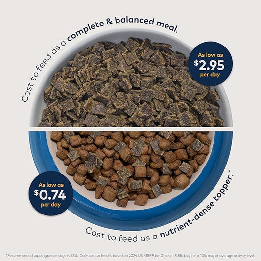 ZIWI Peak Air-Dried Dog Food Bundle - All Natural, High Protein, Grain Free & Limited Ingredient with Superfoods (Beef, Lamb & Chicken, 16oz Each)