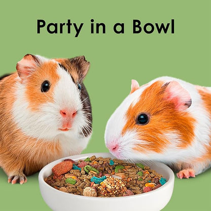 Kaytee Fiesta Guinea Pig Food, Nutritious and Fun Blend, Supports Dental Health and Digestion, 2.5 pounds